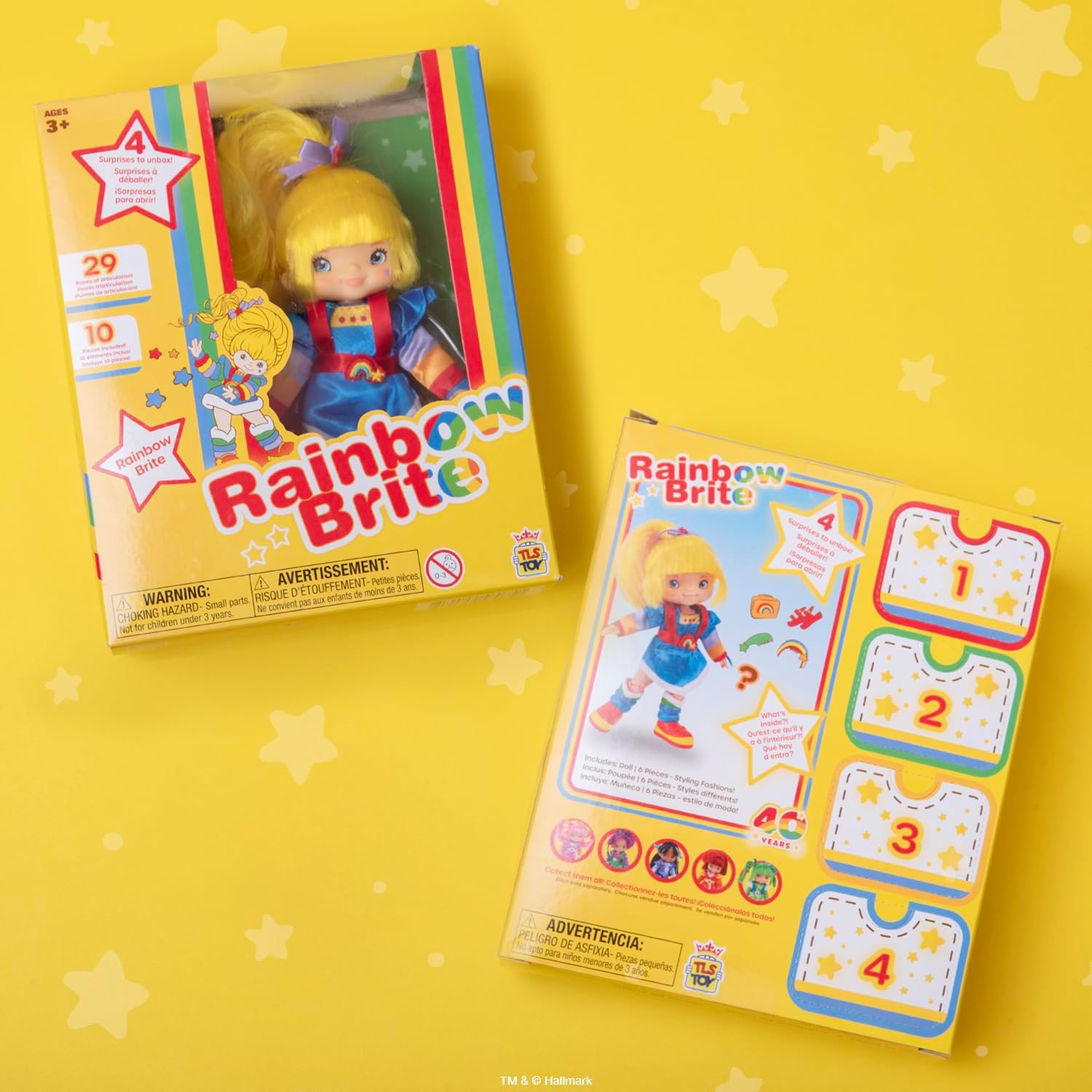 Rainbow Brite 5.5" Rainbow Brite Fashion Doll Dolls - Toys - New - CaveGamers - Image 2