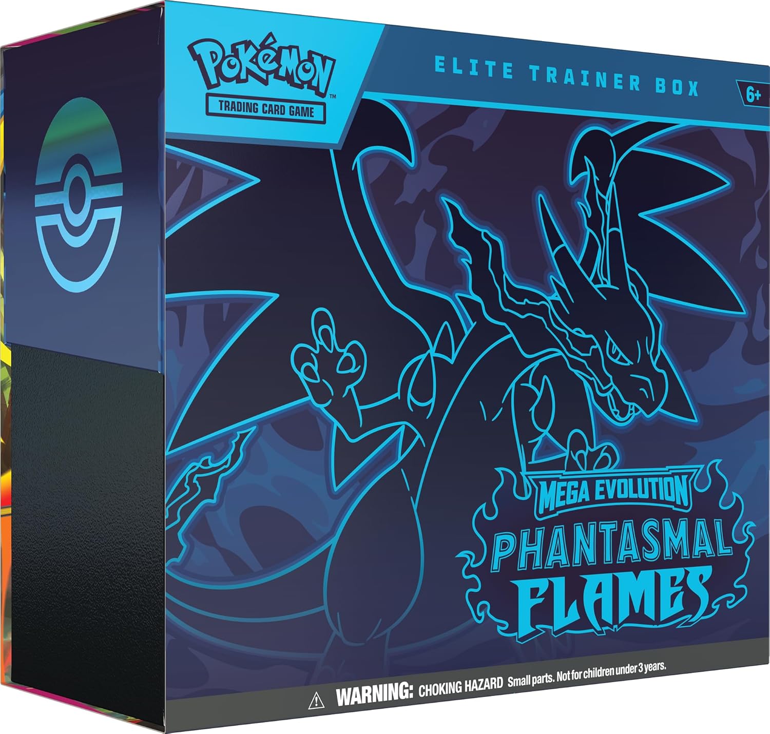 Pokemon TCG: Mega Evolution Phantasmal Flames Elite Trainer Box - Trading Card - New - CaveGamers