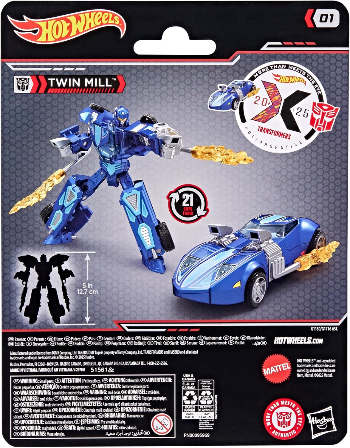 Transformers Collaborative Hot Wheels x Transformers Twin Mill