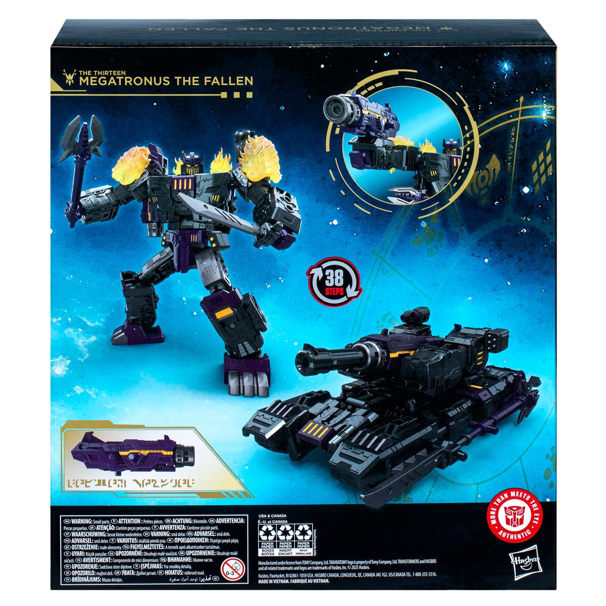 Transformers Generations Age of the Primes Leader Megatronus The Fallen