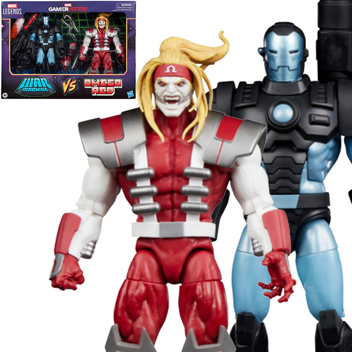 Marvel Legends Gamerverse War Machine vs Omega Red 6" Action Figure Action Figures - Toys - New - CaveGamers - Image 3