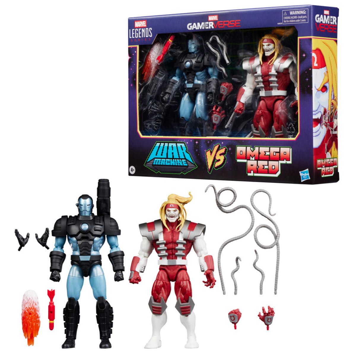 Marvel Legends Gamerverse War Machine vs Omega Red 6" Action Figure Action Figures - Toys - New - CaveGamers - Image 5