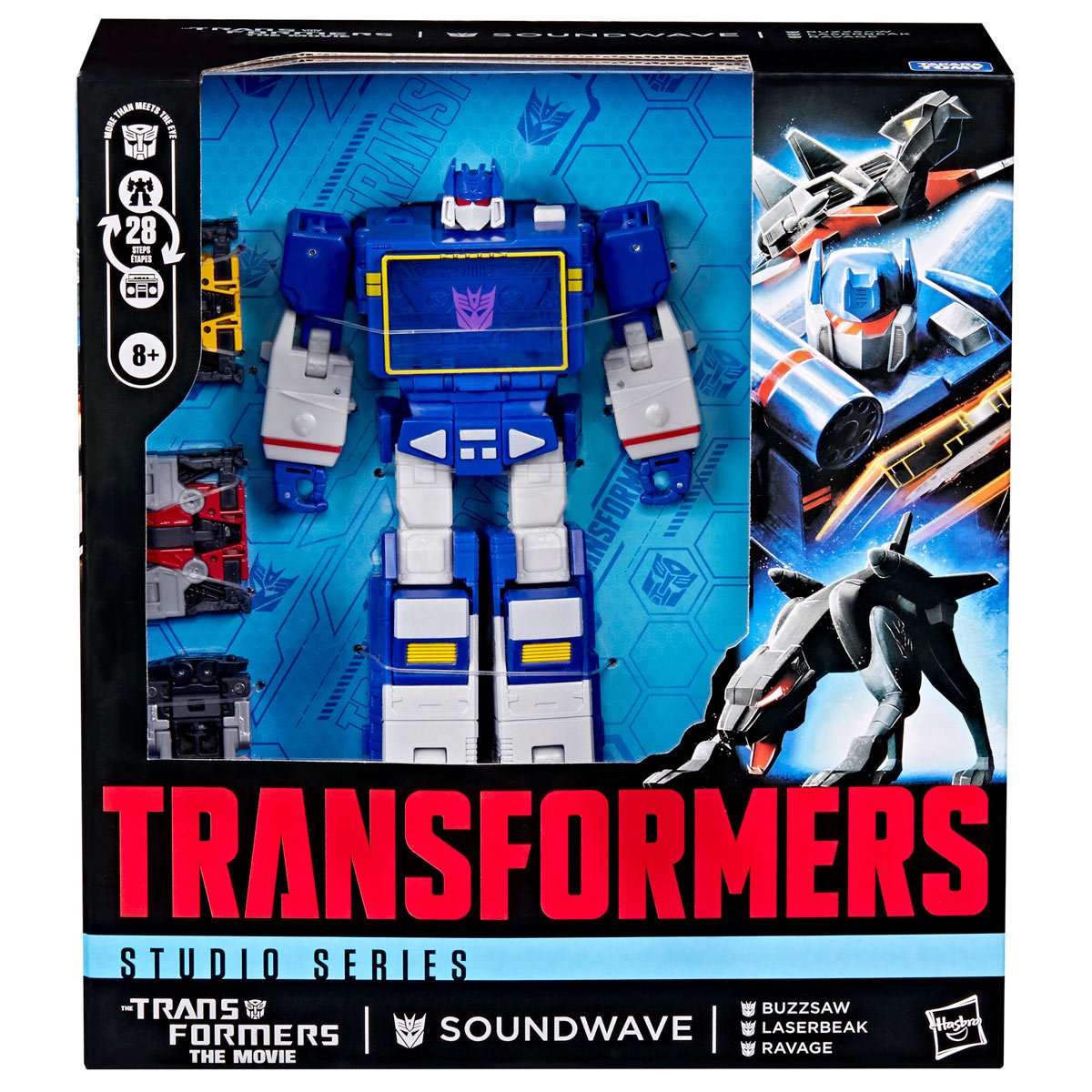 Transformers Studio Series Leader Class The Movie Soundwave Action Figure Action Figures - Toys - New - CaveGamers