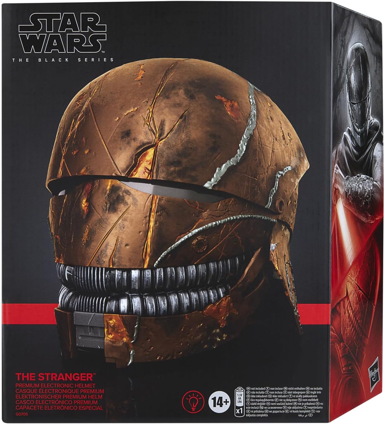 Star Wars: The Black Series - The Stranger Premium Electronic Helmet Prop Replicas - Toys - New - CaveGamers