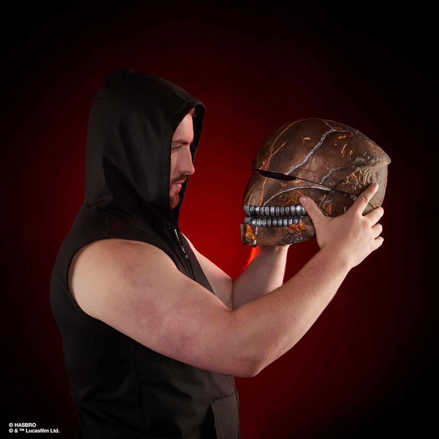 Star Wars The Black Series The Stranger Premium Electronic Helmet