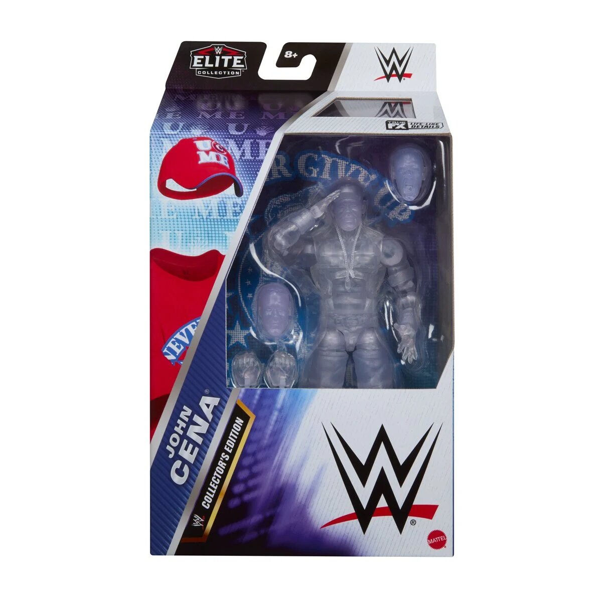 WWE Elite Collection Transparent John Cena Collector's Edition Action Figure Action Figures - Toys - New - CaveGamers