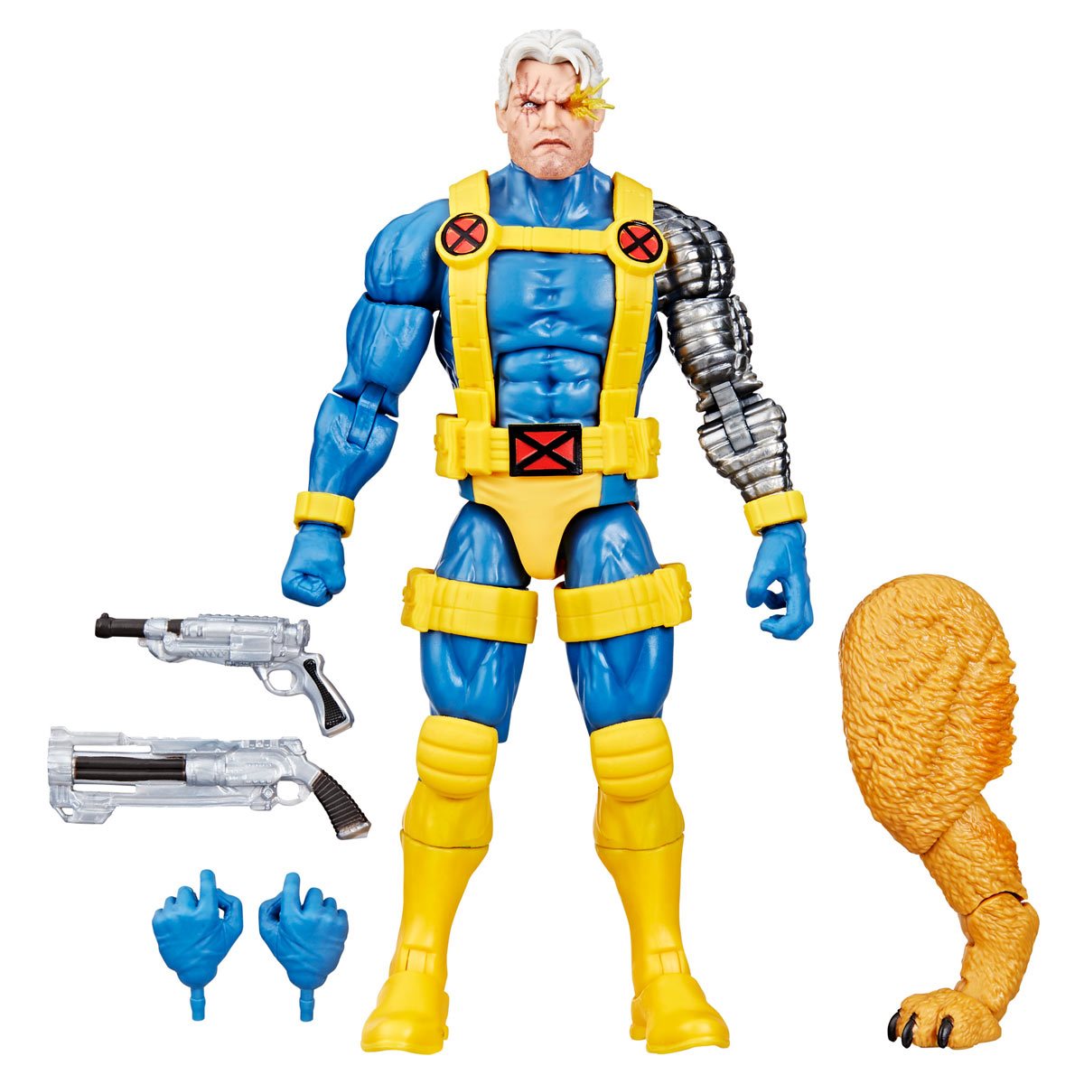 Marvel Legends Zabu Series Cable 6" Action Figure Action Figures - Toys - New - CaveGamers - Image 2