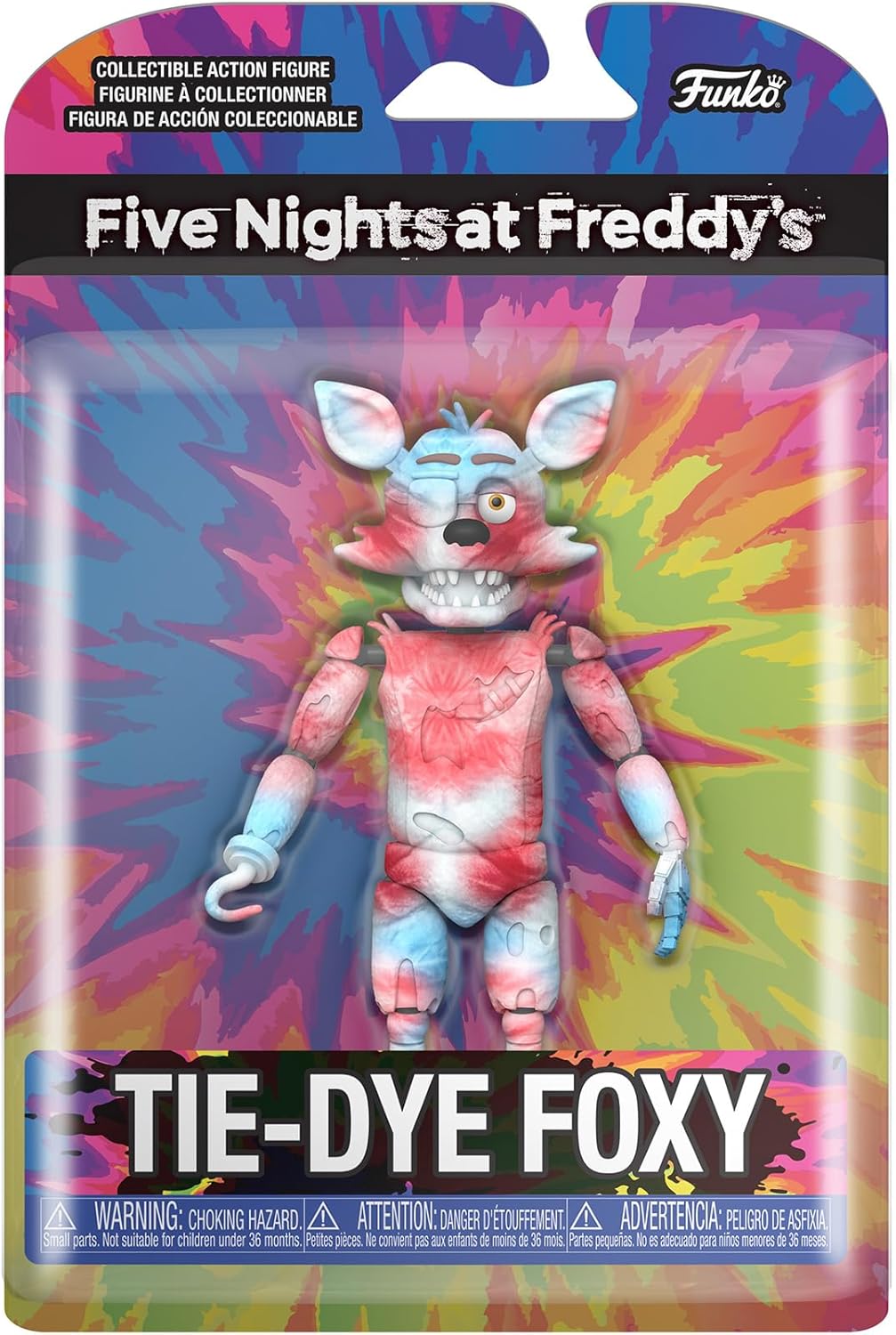 Funko Pop! Five Nights at Freddy's Tie-Dye Foxy Action Figure - Toys - New - CaveGamers