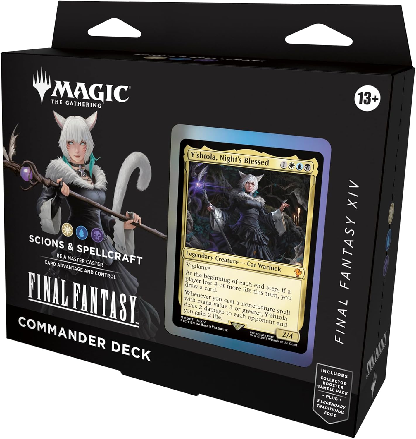 Magic: The Gathering Final Fantasy XIV Commander Deck - Scions & Spellcraft - Trading Card - New - CaveGamers