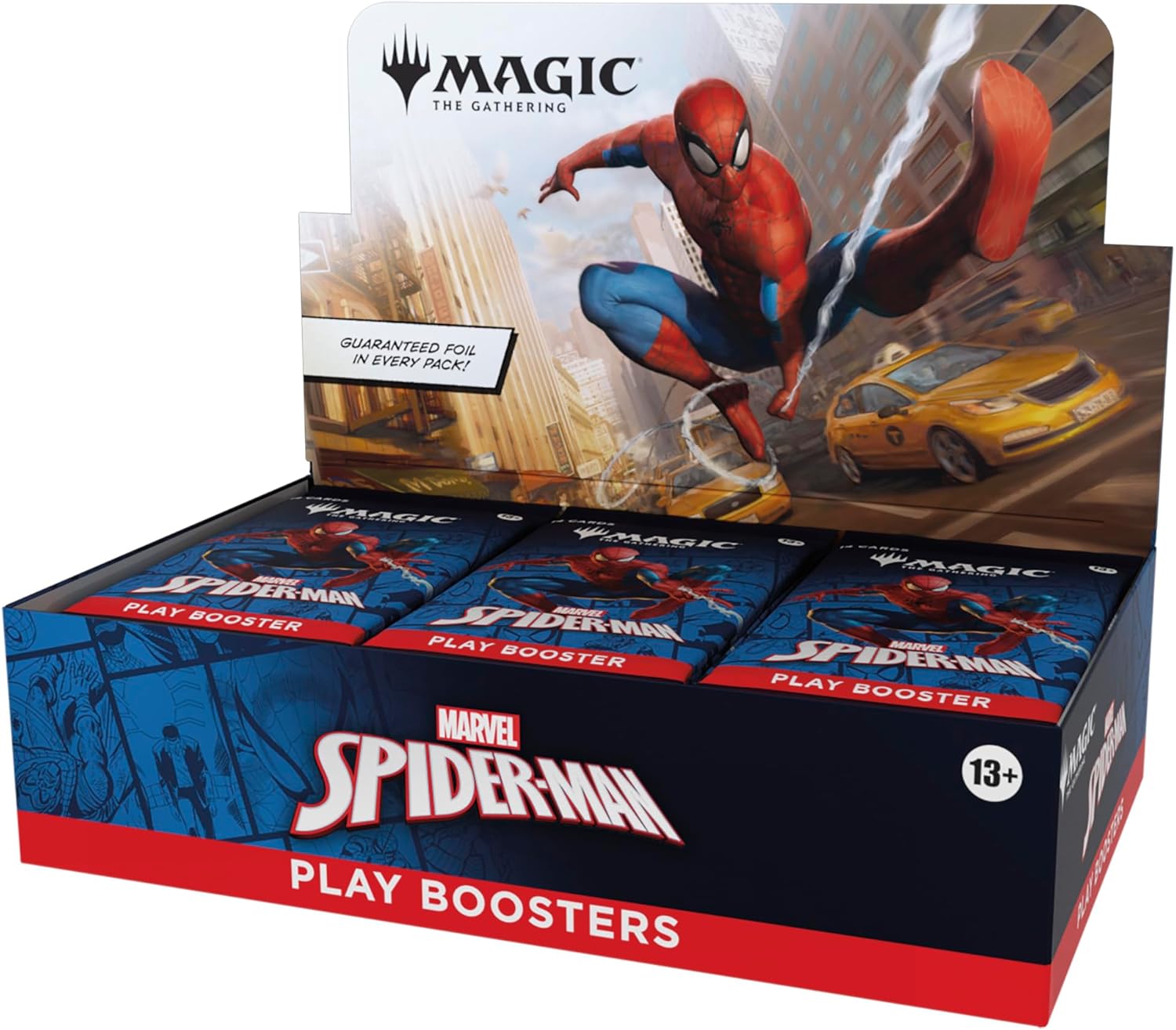 Magic: The Gathering - Marvel's Spider-Man Play Booster Box - Trading Card - New - CaveGamers