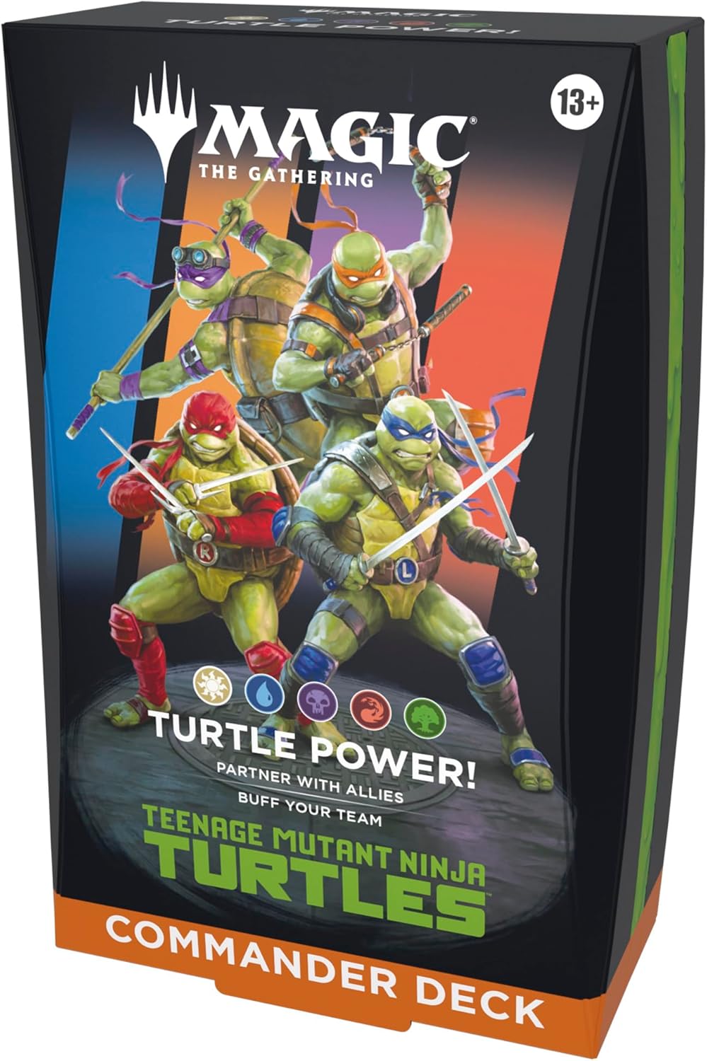 Magic: The Gathering: Teenage Mutant Ninja Turtles Commander Deck - Trading Card - New - CaveGamers