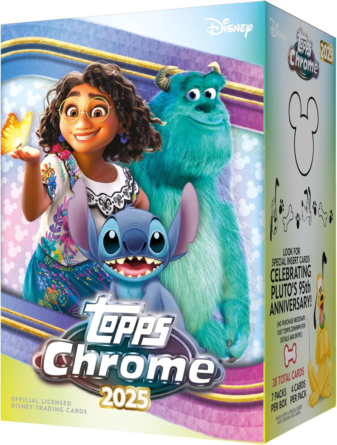 Topps Chrome Disney 2025: Value Blaster Box Topps Entertainment Cards - Trading Card - New - CaveGamers