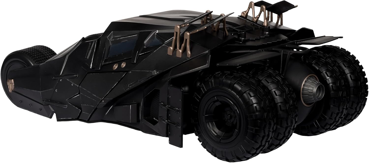 McFarlane DC Multiverse Vehicle Lucius Fox & Tumbler The Dark Knight Action Set Vehicles - Toys - New - CaveGamers - Image 3