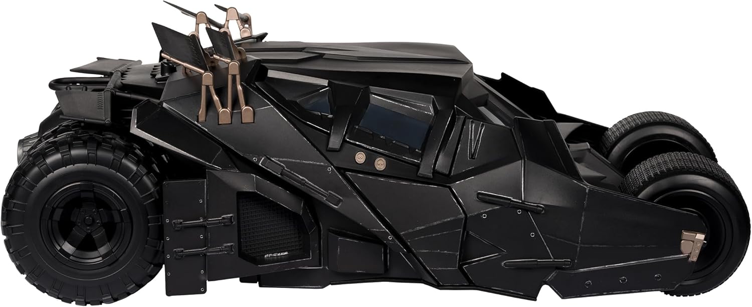 McFarlane DC Multiverse Vehicle Lucius Fox & Tumbler The Dark Knight Action Set Vehicles - Toys - New - CaveGamers - Image 5