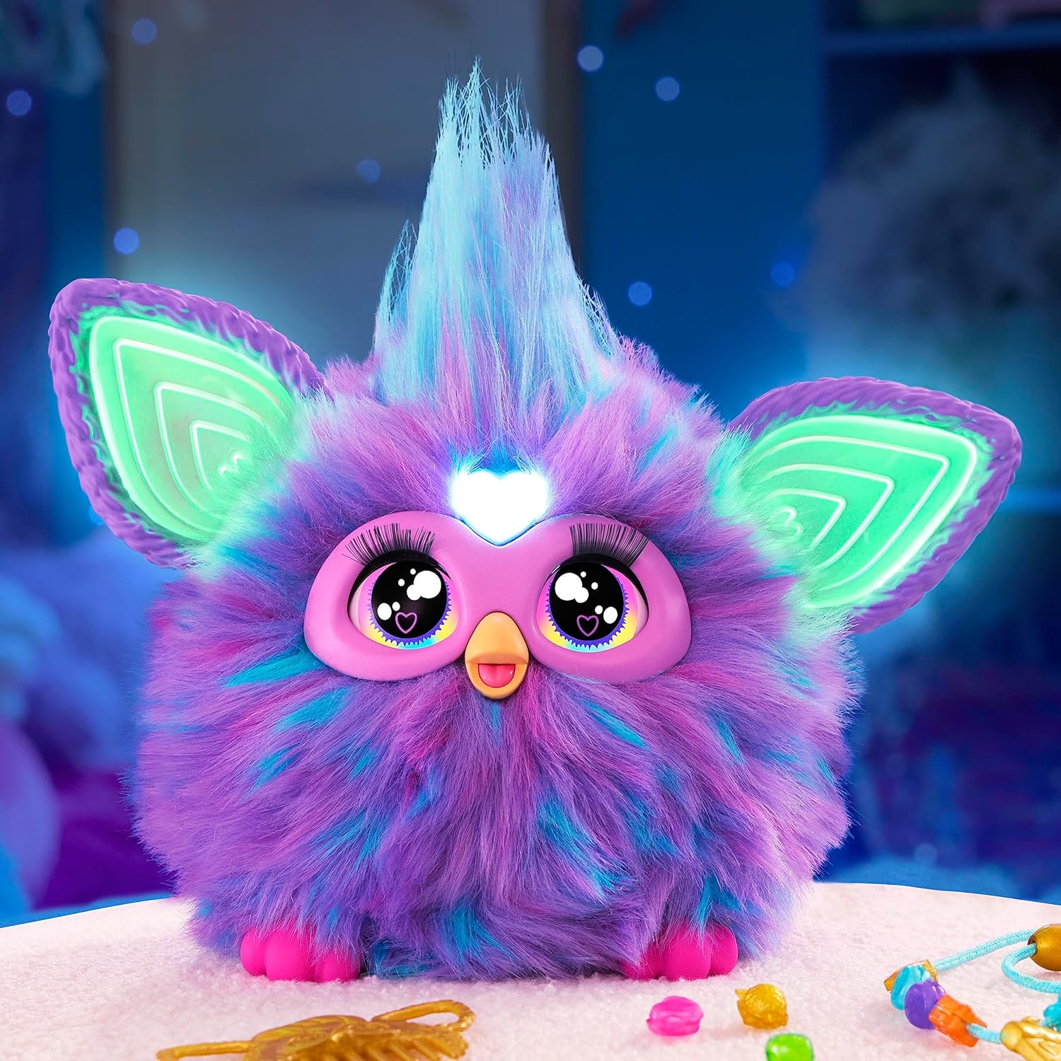Furby Purple Interactive Plush Dolls - Toys - New - CaveGamers - Image 6