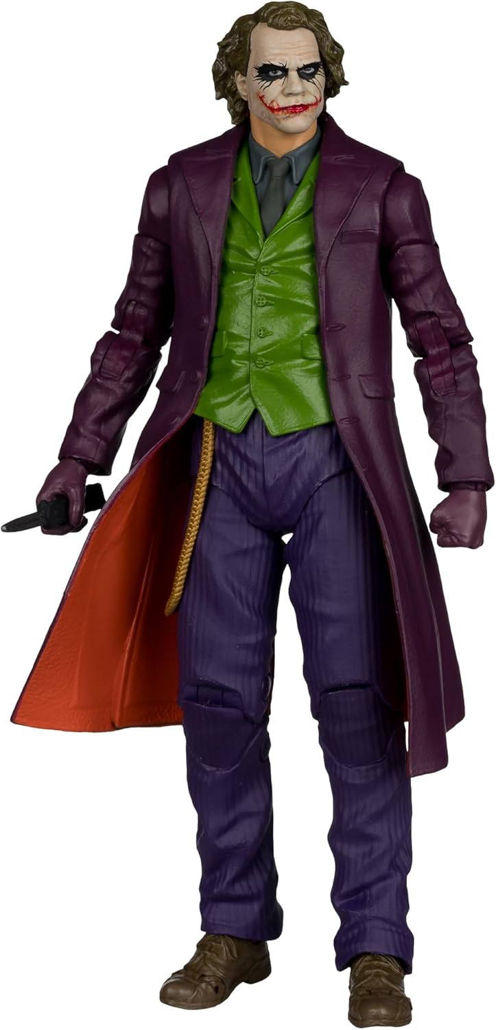 McFarlane DC Multiverse Deluxe Theatrical Edition Wave 3 The Dark Knight The Joker 7" Scale Action Figure Action Figures - Toys - New - CaveGamers