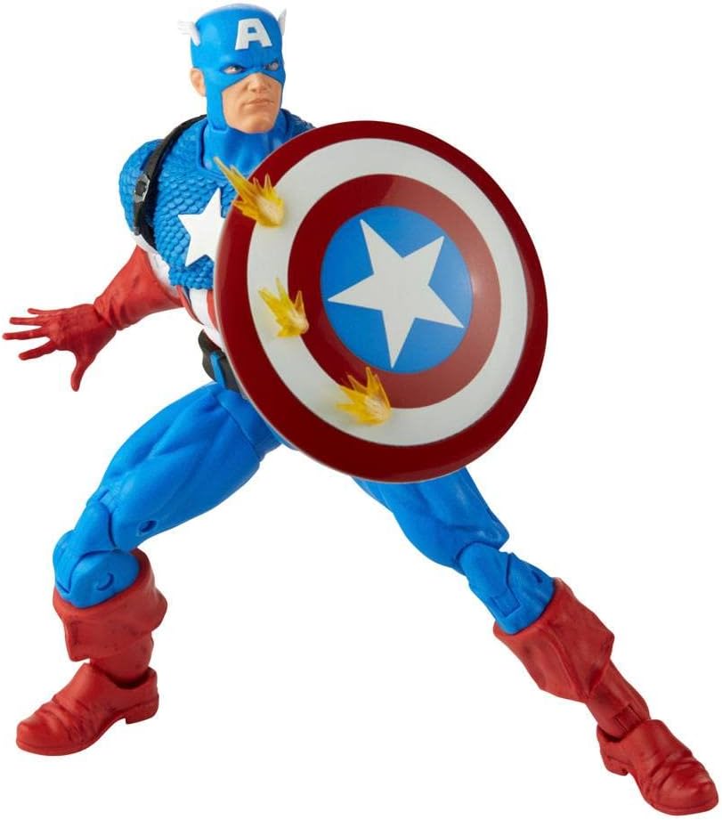 Marvel Legends 20th Anniversary Series 1 Captain America 6" Action Figure Action Figures - Toys - New - CaveGamers