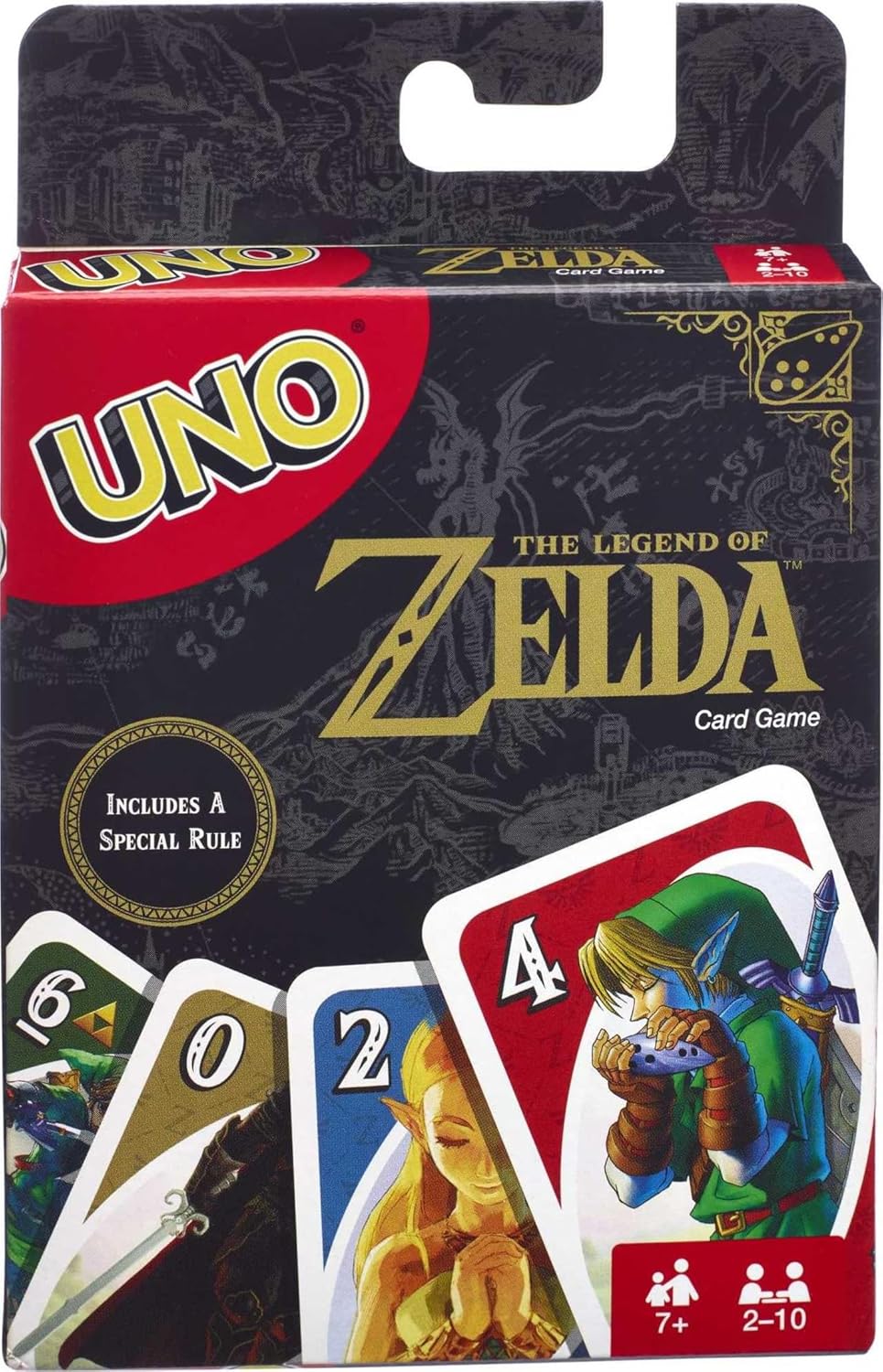 The Legend of Zelda UNO Game - Board Games - New - CaveGamers