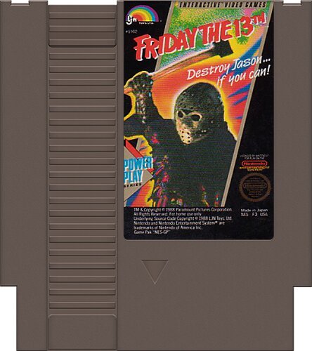 Friday The 13th NES - Video Game - Used - CaveGamers - Image 3