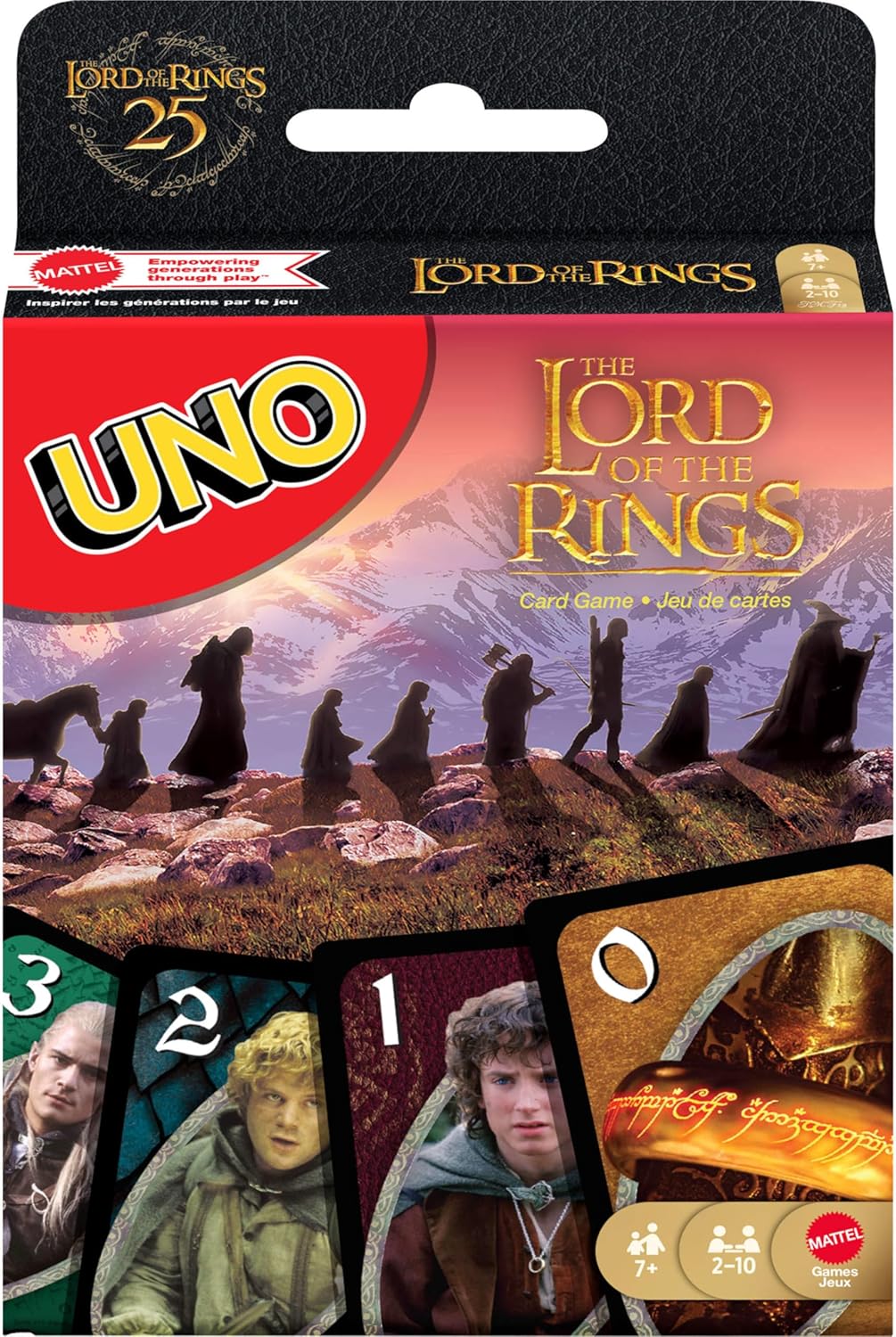 The Lord of the Rings UNO Card Game - Board Games - New - CaveGamers
