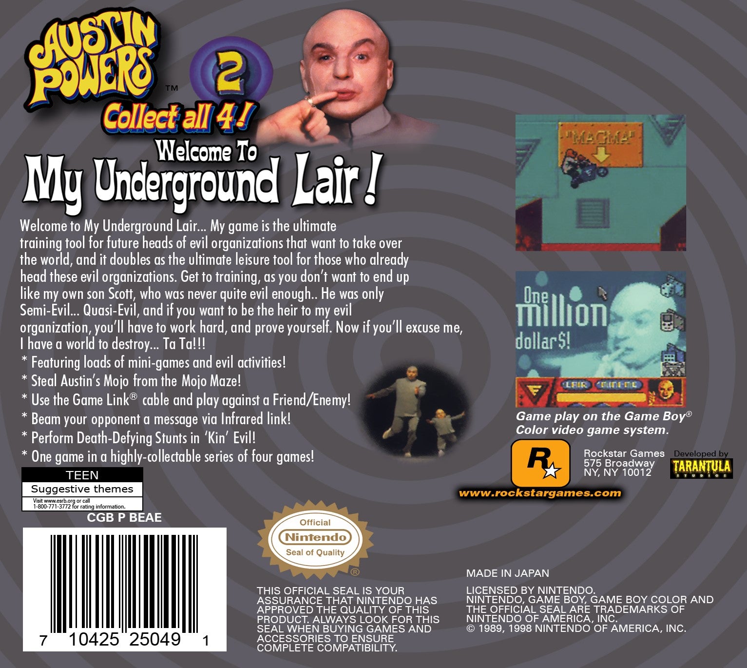 Austin Powers: Welcome To My Underground Lair