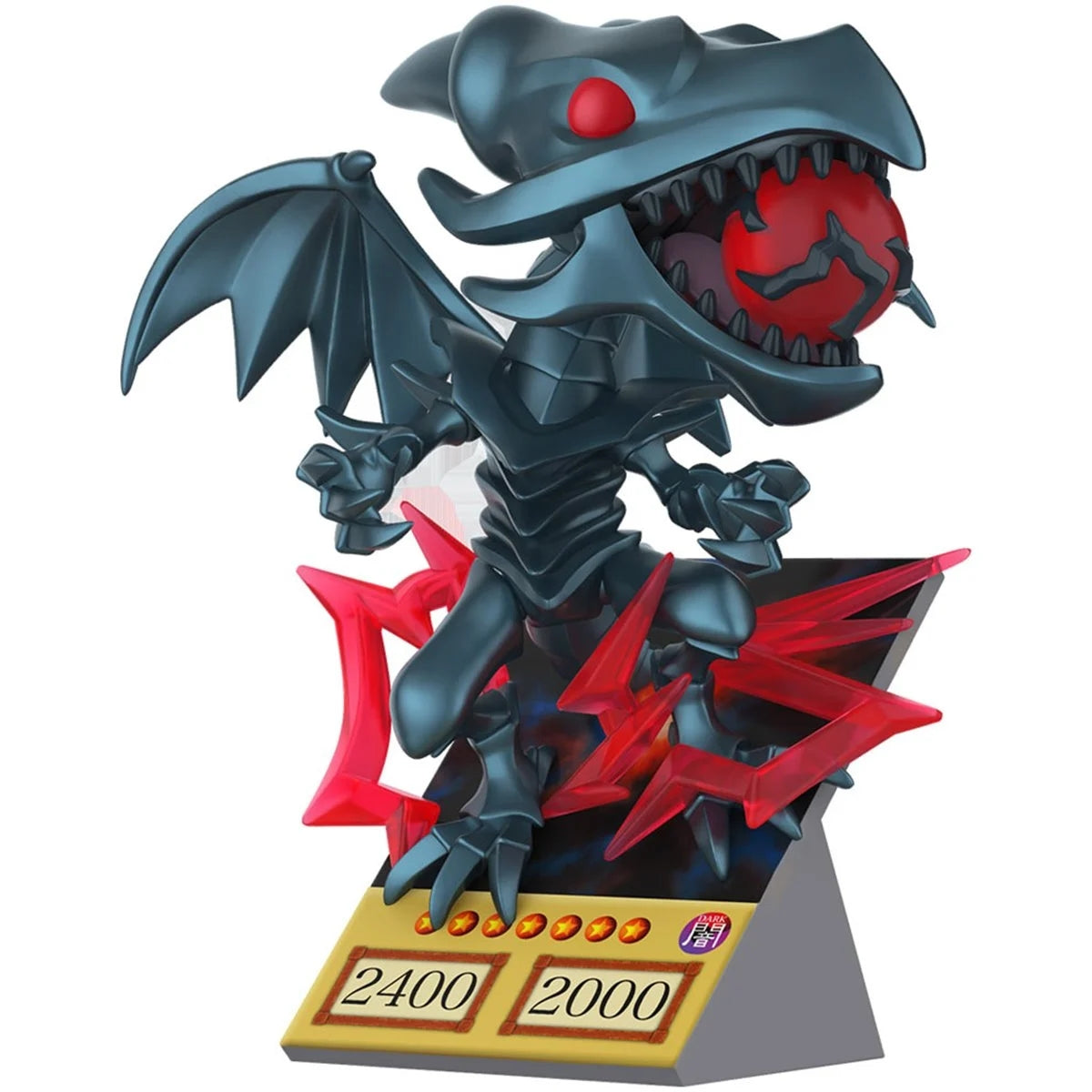 Funko Pop! Yu-Gi-Oh Red-Eyes Black Dragon Card Premium Figure - Toys - New - CaveGamers - Image 2