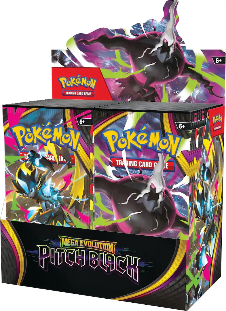 Pokemon TCG: Mega Evolution - Pitch Black Booster Display Box (36 Packs) - Trading Card - New - CaveGamers - Image 3