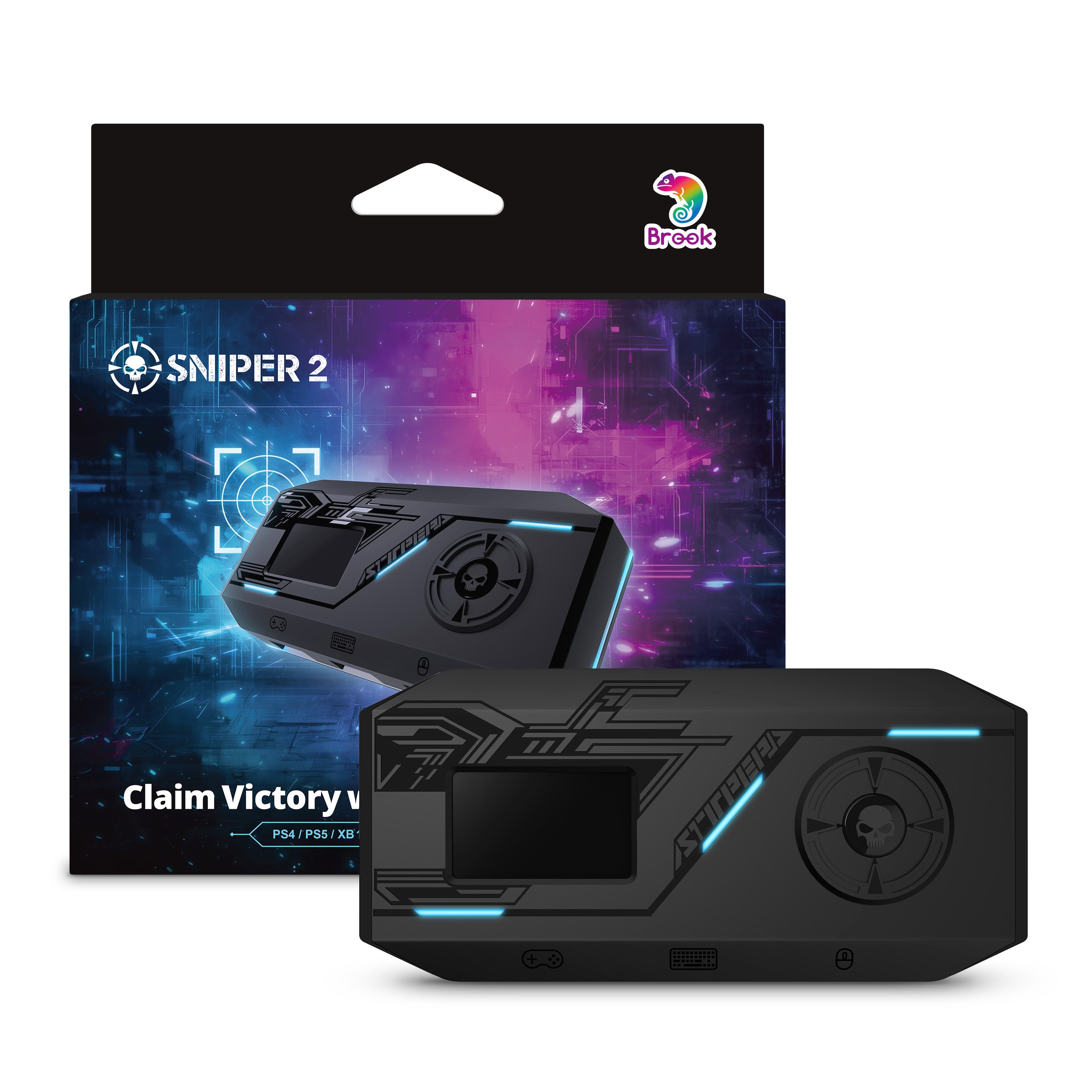 Brook Sniper 2 Keyboard and Mouse Adapter Multiple - Video Game Accessory - New - CaveGamers