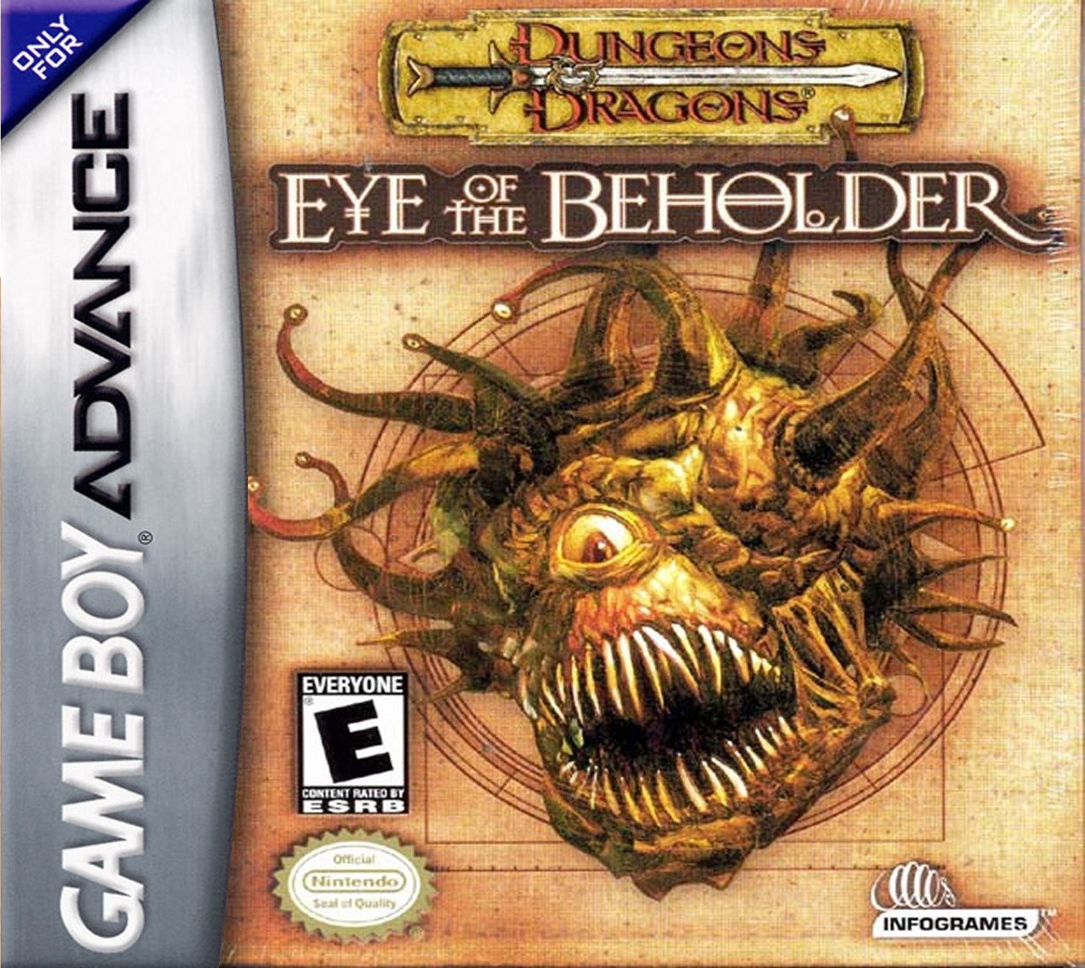 Dungeons & Dragons: Eye of the Beholder Game Boy Advance - Video Game - Used - CaveGamers
