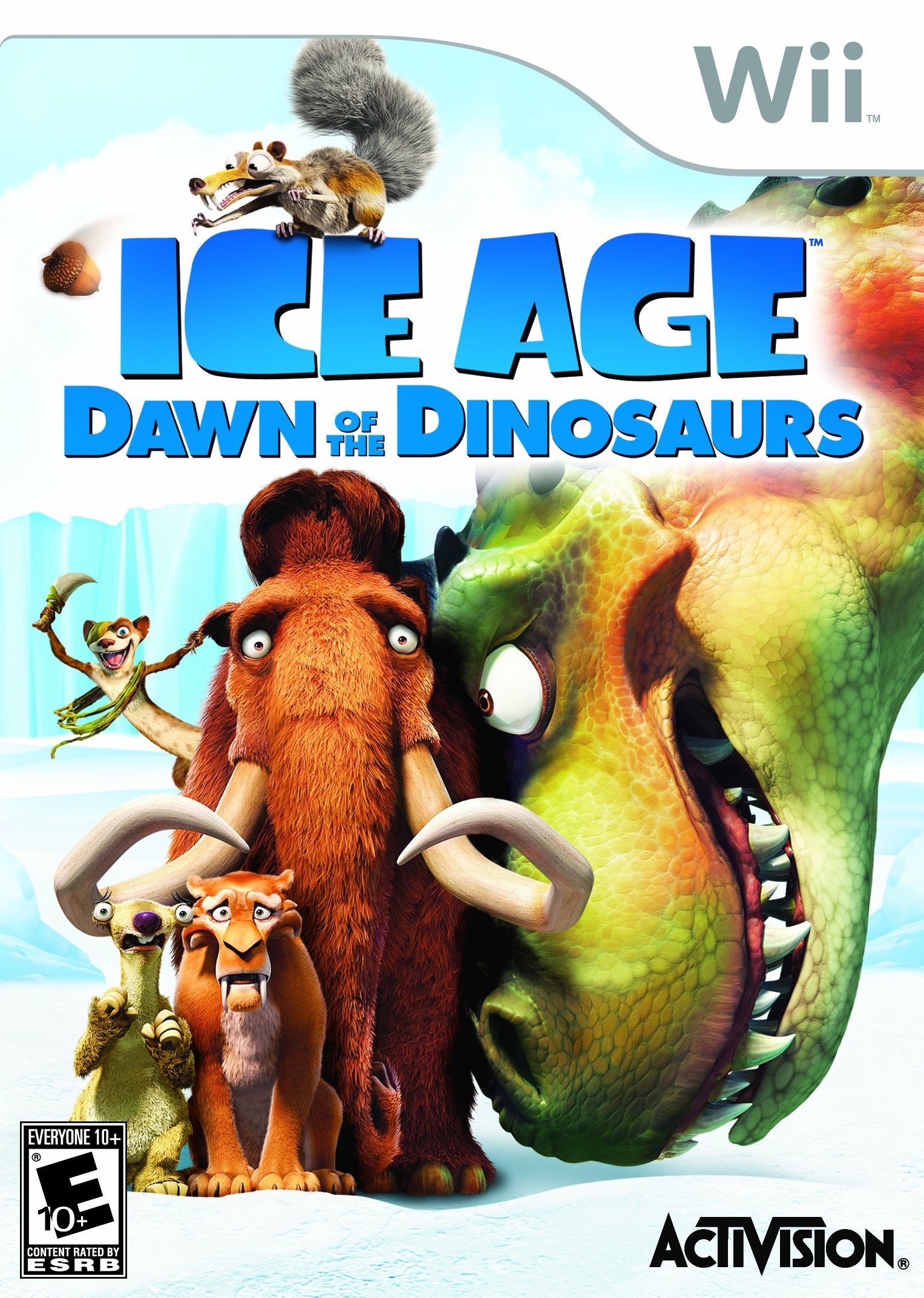 Ice Age: Dawn of the Dinosaurs Wii - Video Game - Used - CaveGamers