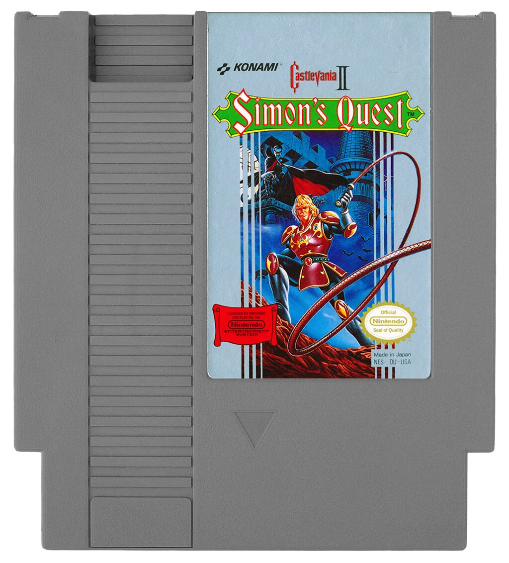 Castlevania II: Simon's Quest NES - Video Game - Used - CaveGamers - Image 3