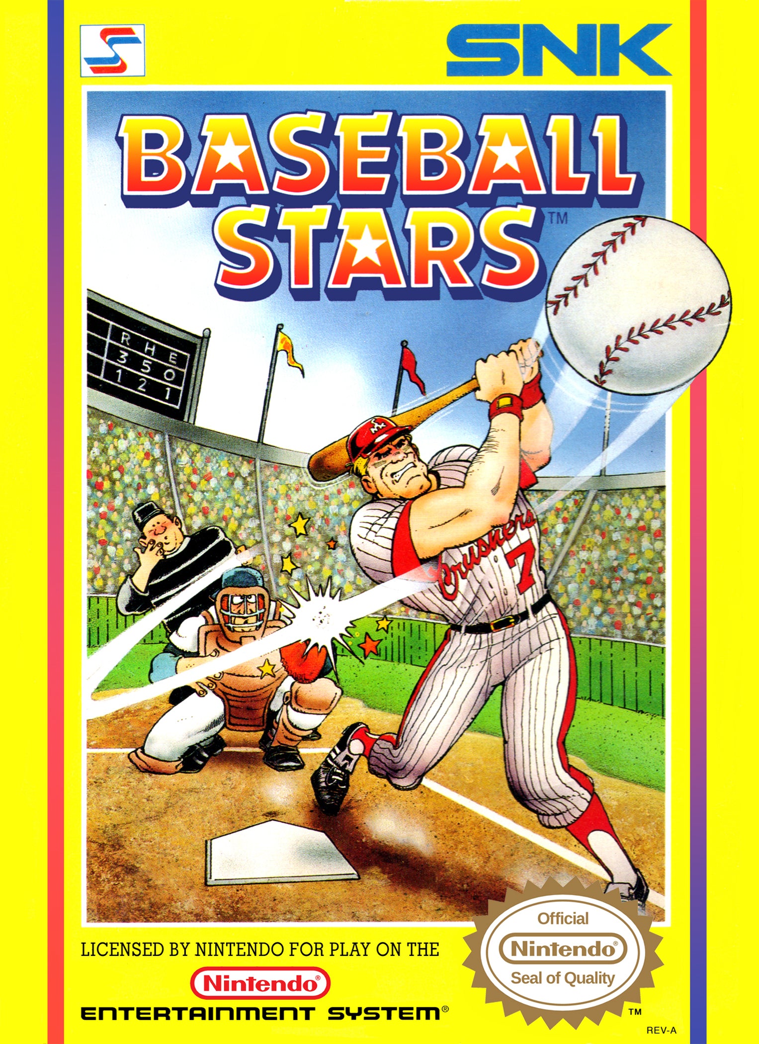 Baseball Stars NES - Video Game - Used - CaveGamers
