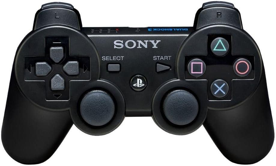 PlayStation 3 Dualshock 3 Wireless Controller - Black PS3 - Video Game Accessory - Used - CaveGamers