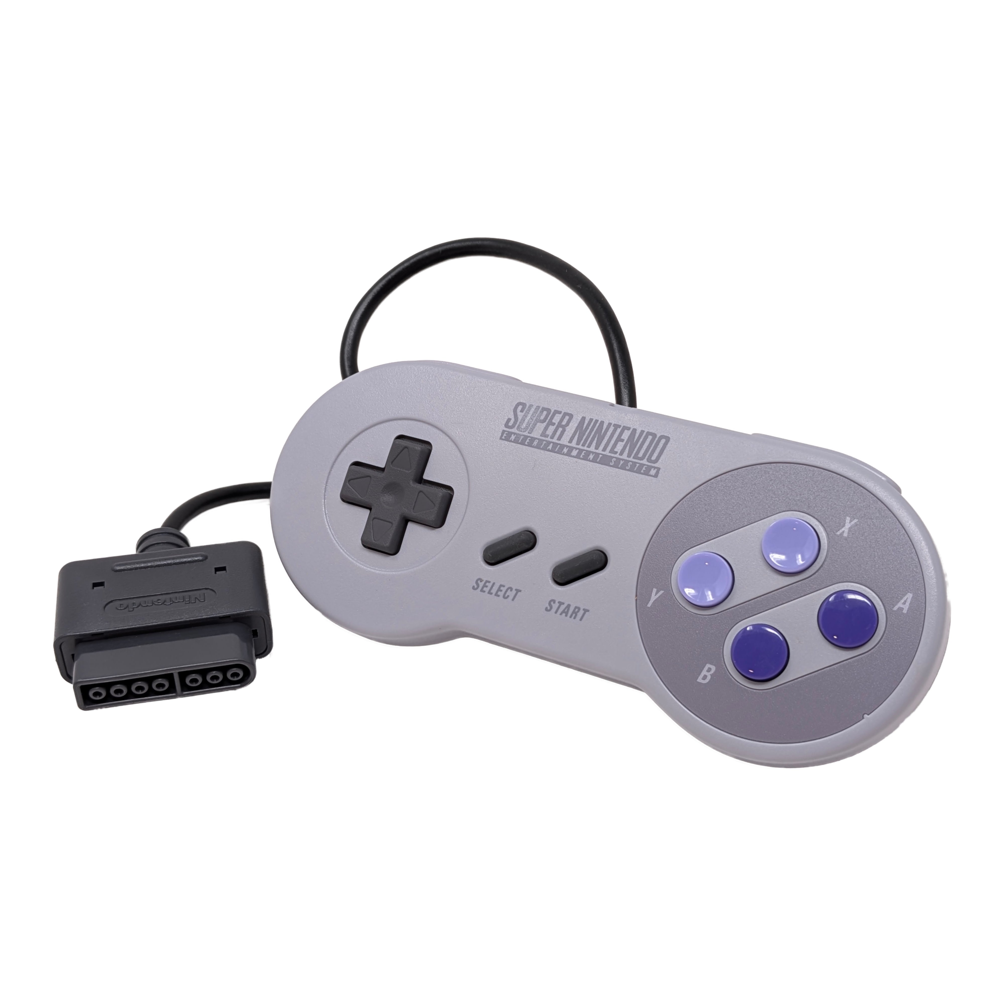 Super Nintendo Controller SNES - Video Game Accessory - Used - CaveGamers