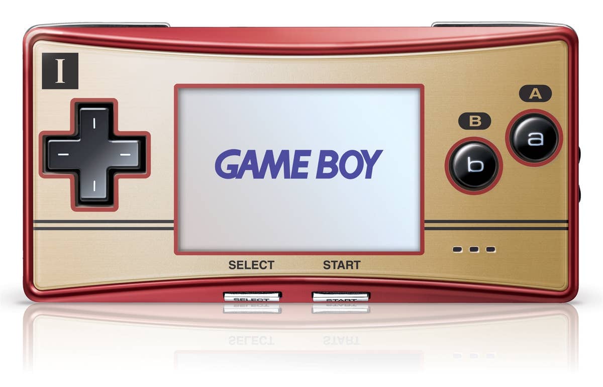 Game Boy Advance Micro - Famicom Mario Edition - Video Game System - Used - CaveGamers