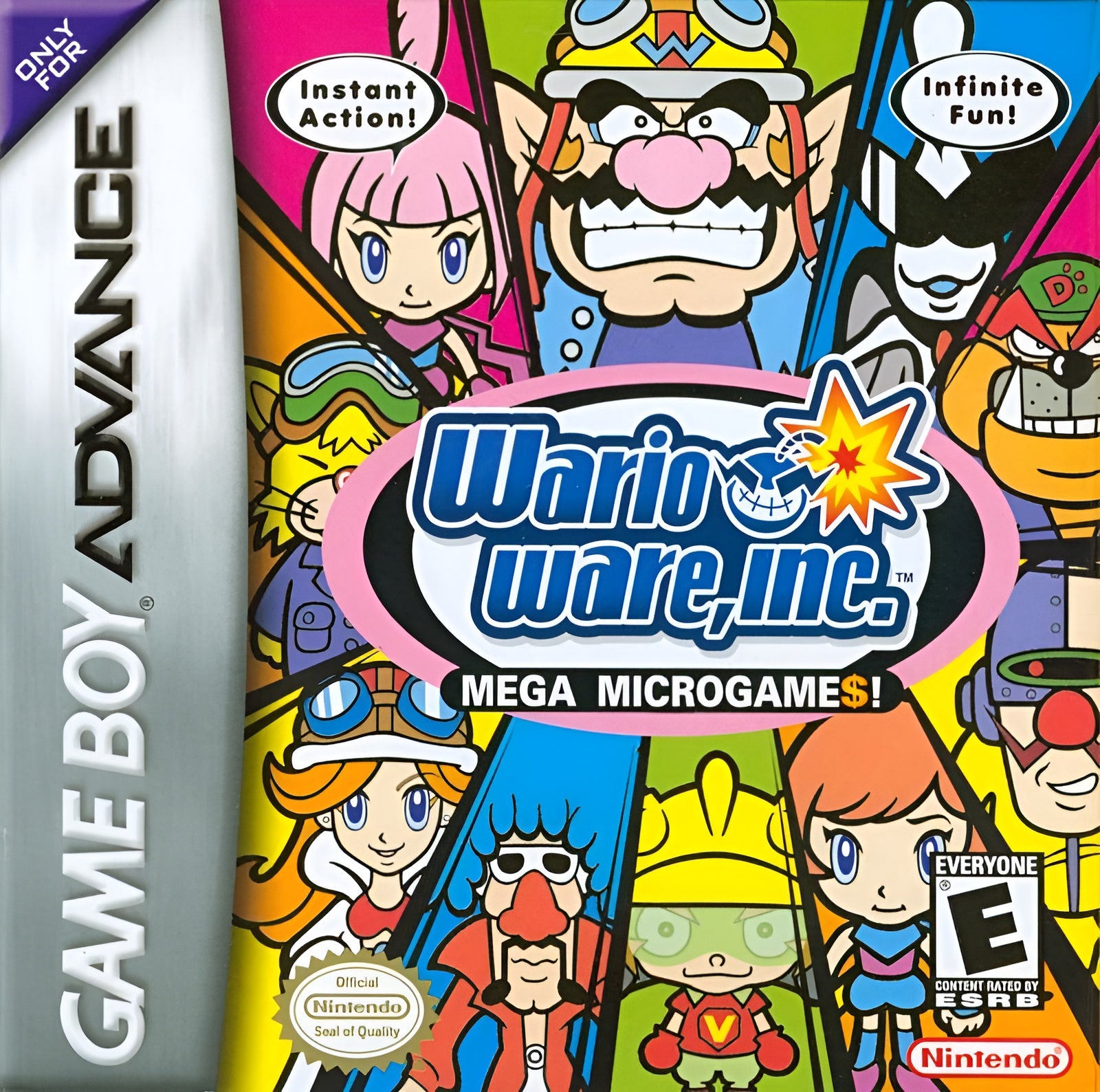 Wario Ware Mega Microgames Game Boy Advance - Video Game - Used - CaveGamers