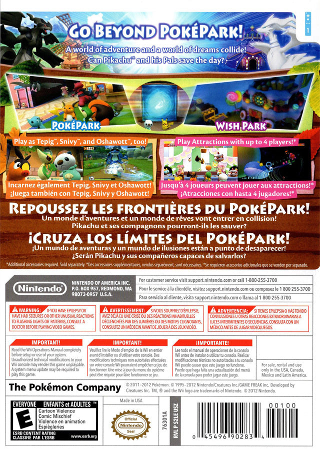 PokePark 2: Wonders Beyond Wii - Video Game - Used - CaveGamers - Image 2