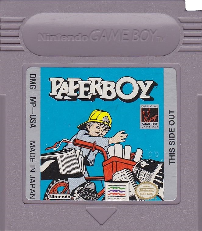 Paperboy Game Boy - Video Game - Used - CaveGamers - Image 3