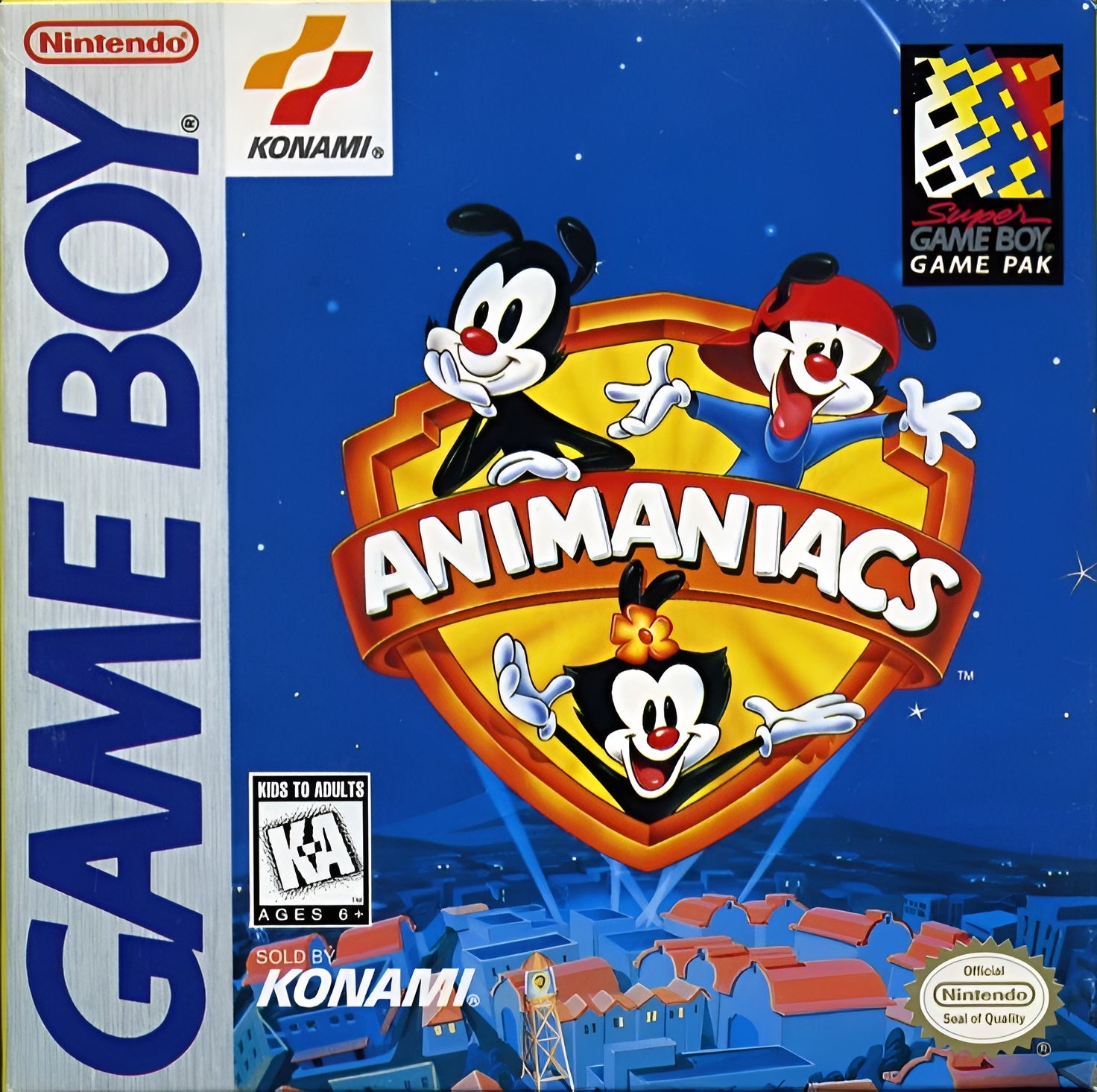 Animaniacs Game Boy - Video Game - Used - CaveGamers