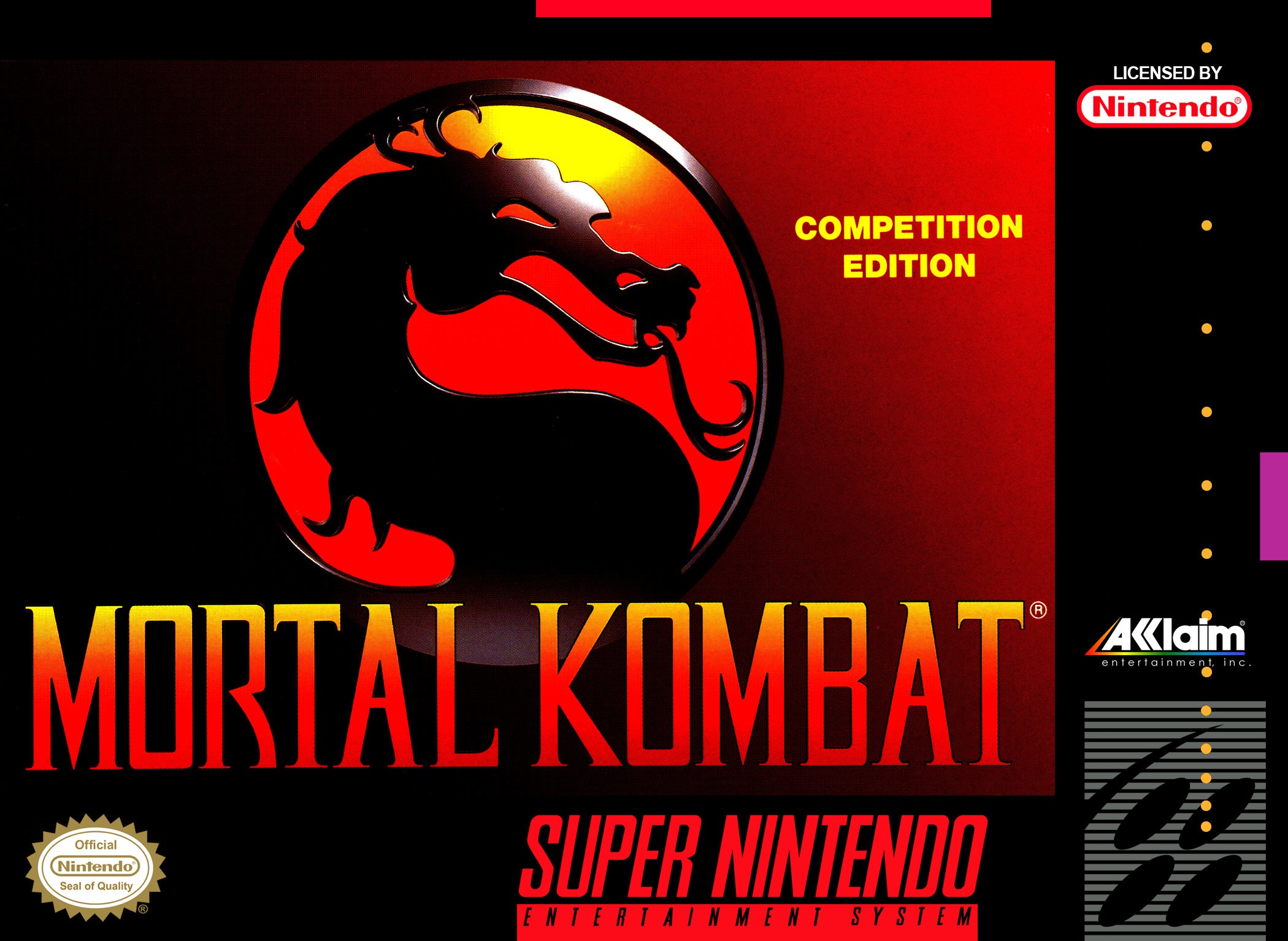 Mortal Kombat SNES - Video Game - Used - CaveGamers