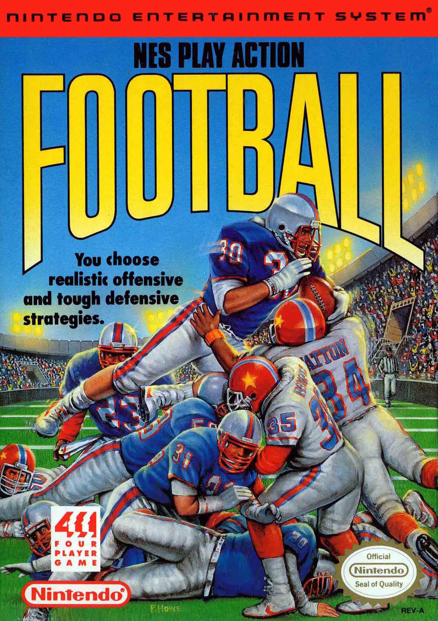 NES Play Action Football - Video Game - Used - CaveGamers