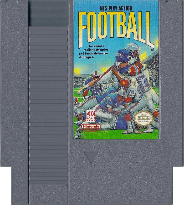 NES Play Action Football - Video Game - Used - CaveGamers - Image 3