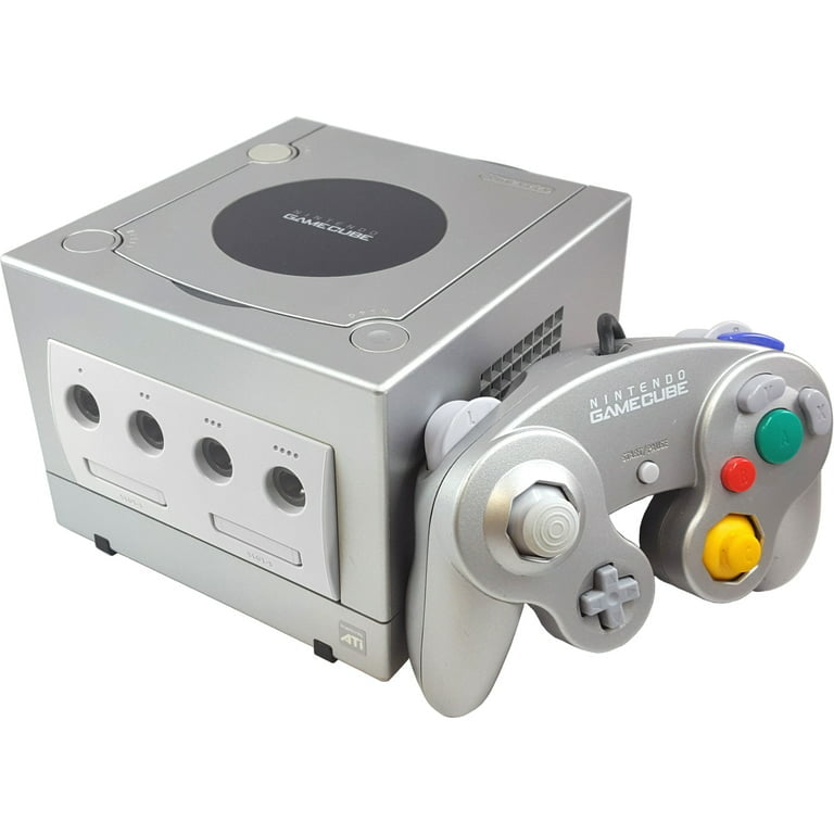 Nintendo GameCube Console - Platinum Silver - Video Game System - Used - CaveGamers