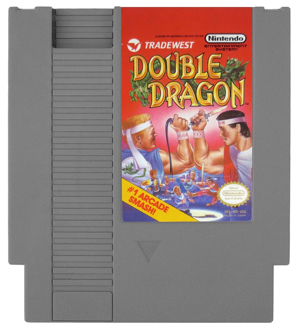 Double Dragon NES - Video Game - Used - CaveGamers - Image 3
