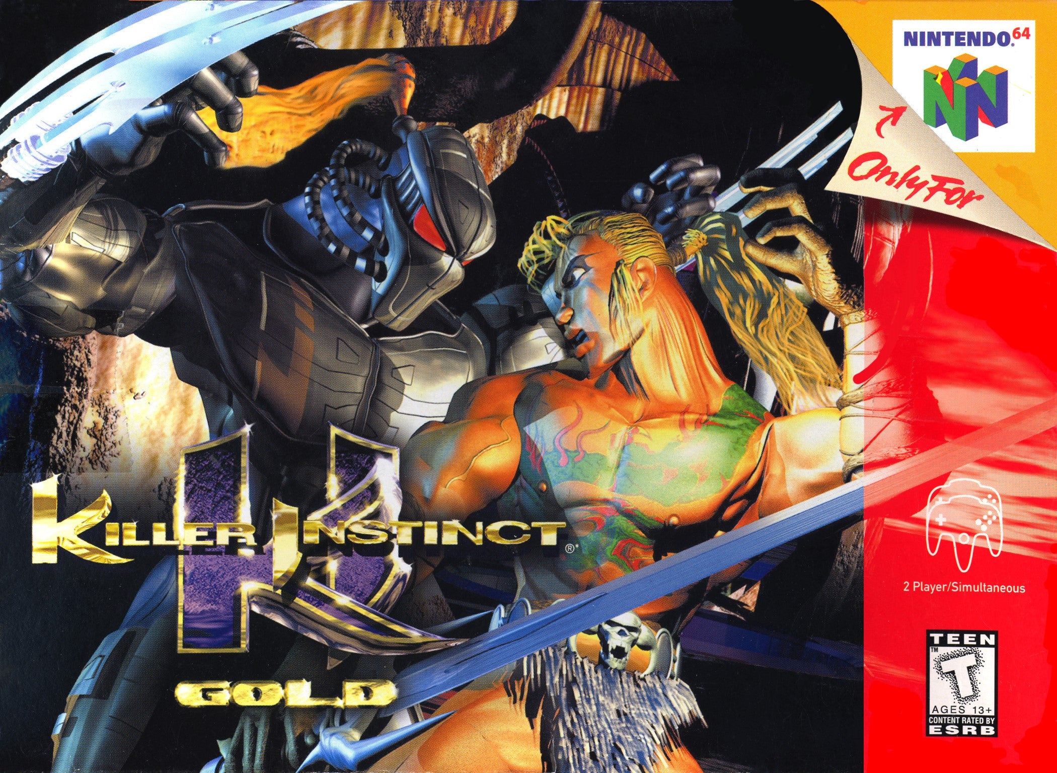 Killer Instinct Gold N64 - Video Game - Used - CaveGamers