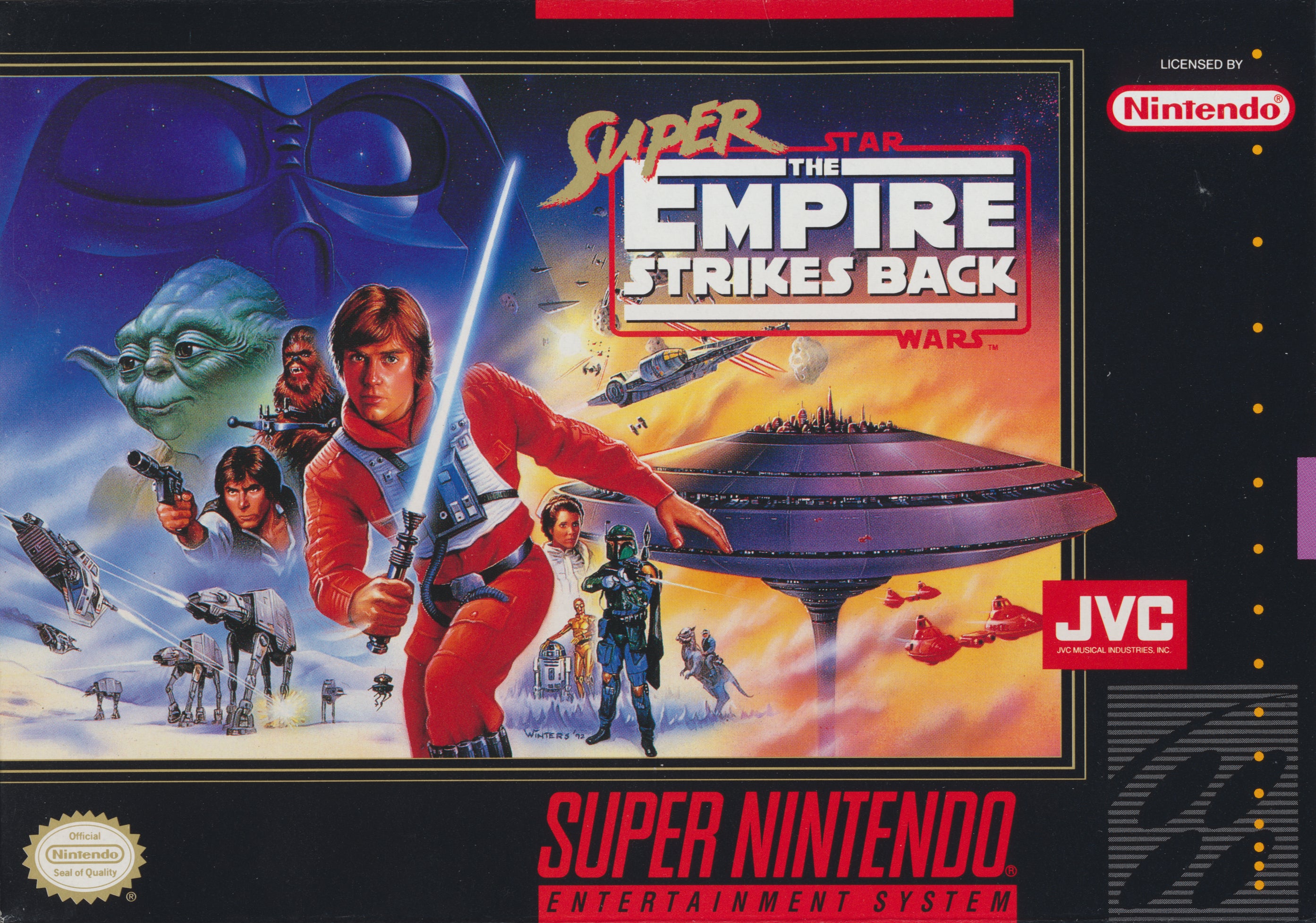 Star Wars: Super Empire Strikes Back SNES - Video Game - Used - CaveGamers