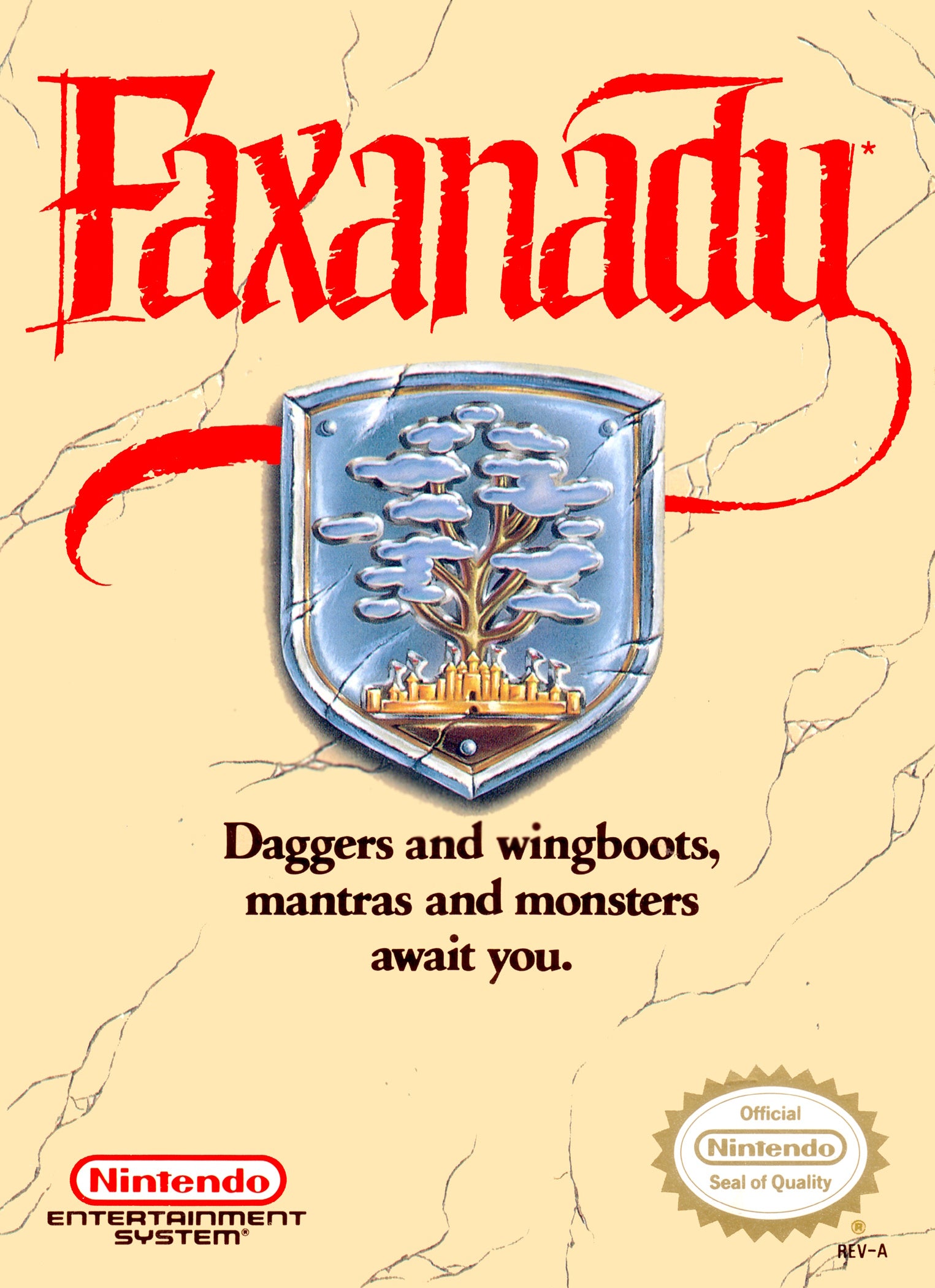 Faxanadu NES - Video Game - Used - CaveGamers