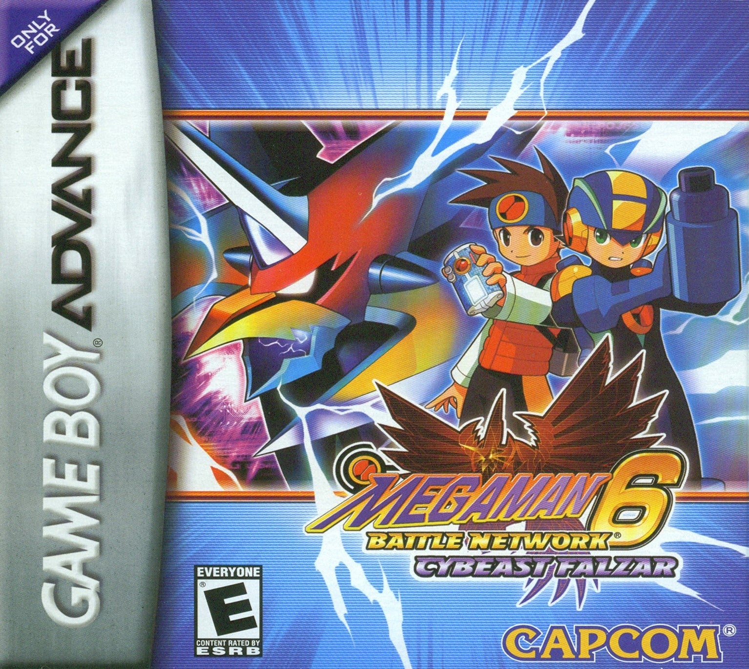 Mega Man Battle Network 6: Cybeast Falzar Game Boy Advance - Video Game - Used - CaveGamers