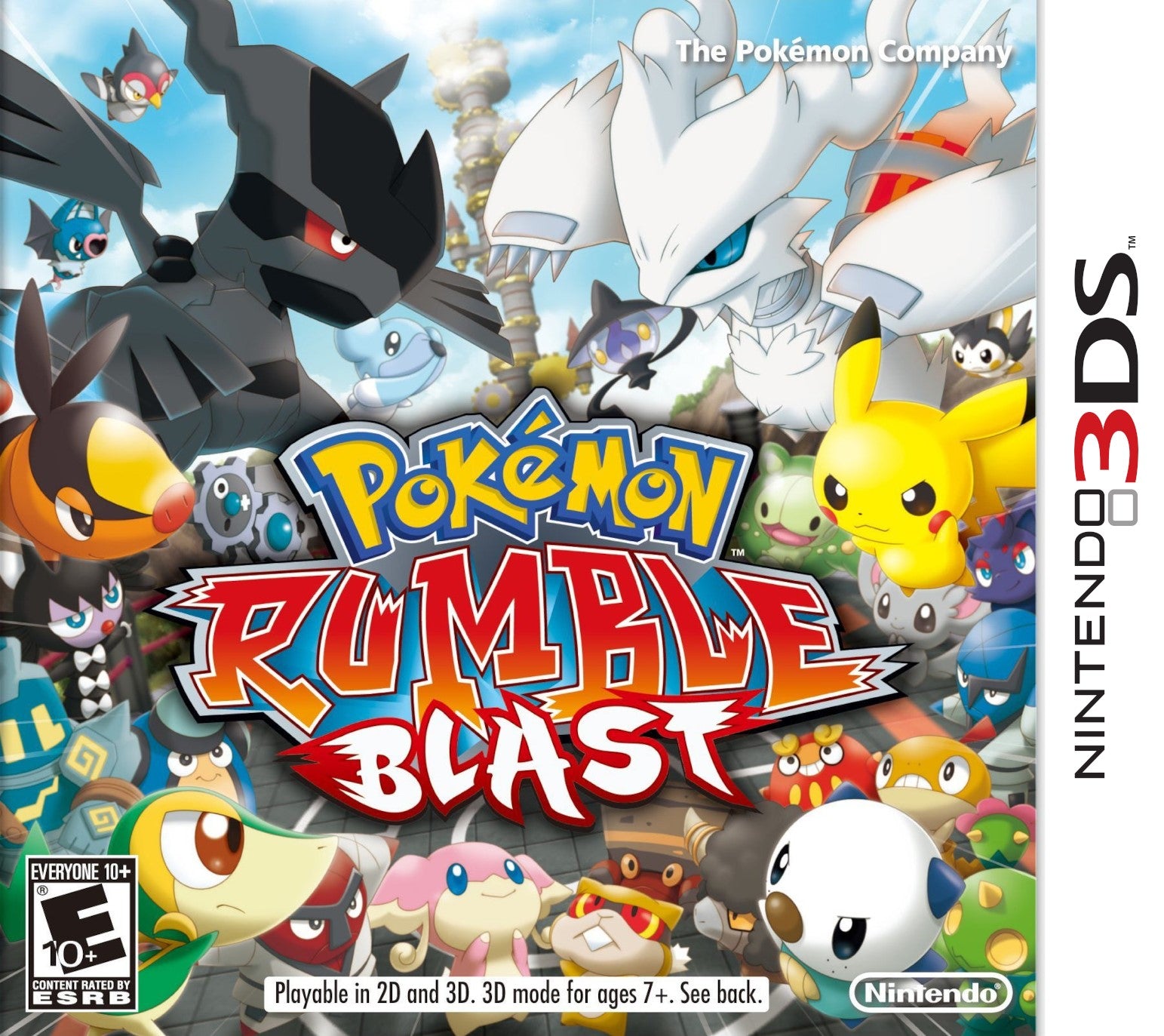 Pokemon Rumble Blast 3DS - Video Game - Used - CaveGamers
