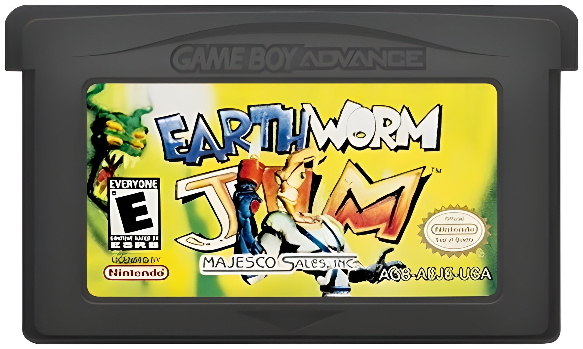 Earthworm Jim Game Boy Advance - Video Game - Used - CaveGamers - Image 3